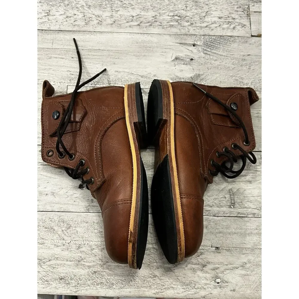 Mikoleon Heirloom Classic Leather Boots Luxe Tan Size Youth Euro 29 US‎ 11.5